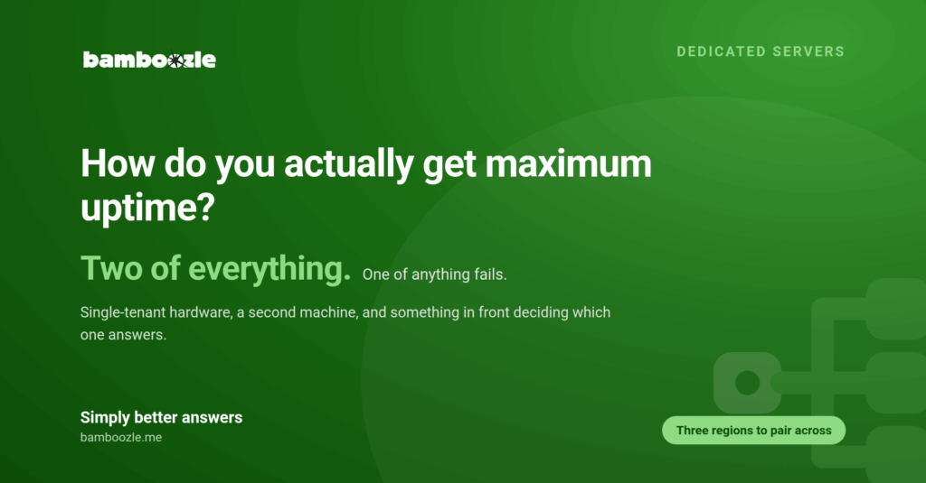 Achieve maximum uptime with a UAE Dedicated Server