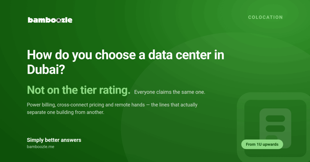 Data Centers in Dubai: A Buyer's Guide