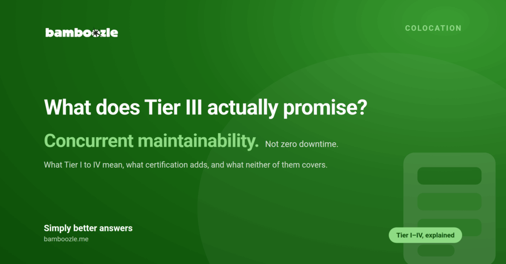 What Are Datacenter Tier Ratings and Why Do They Matter?