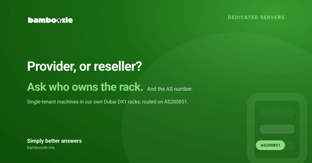 Dedicated Server Hosting in the UAE — What to Look for and What It Costs