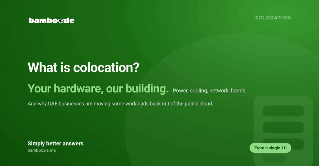 What is Colocation and Why UAE Businesses Are Moving Away from Cloud-Only